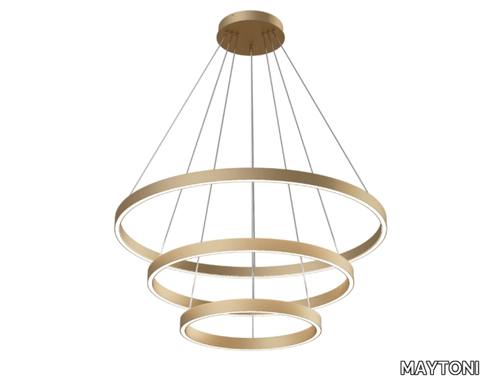 RIM - LED aluminium pendant lamp _ MAYTONI