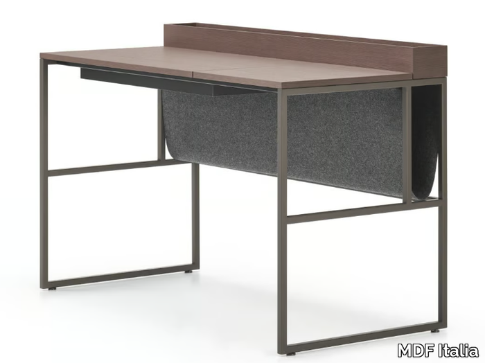 20.VENTI HOME - Rectangular wood fibre writing desk _ MDF Italia