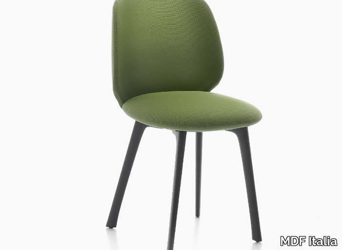 UNIVERSAL COLLECTION - Upholstered fabric chair _ MDF Italia