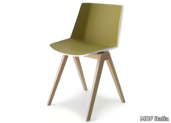 AÏKU - Stackable polypropylene chair _ MDF Italia