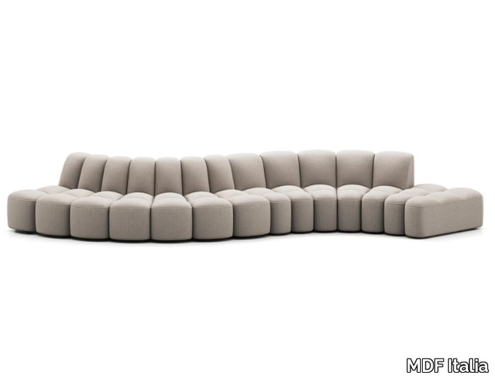 ARRAY - Sectional fabric sofa _ MDF Italia