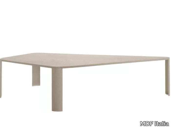 BONNET - Asymmetric table _ MDF Italia