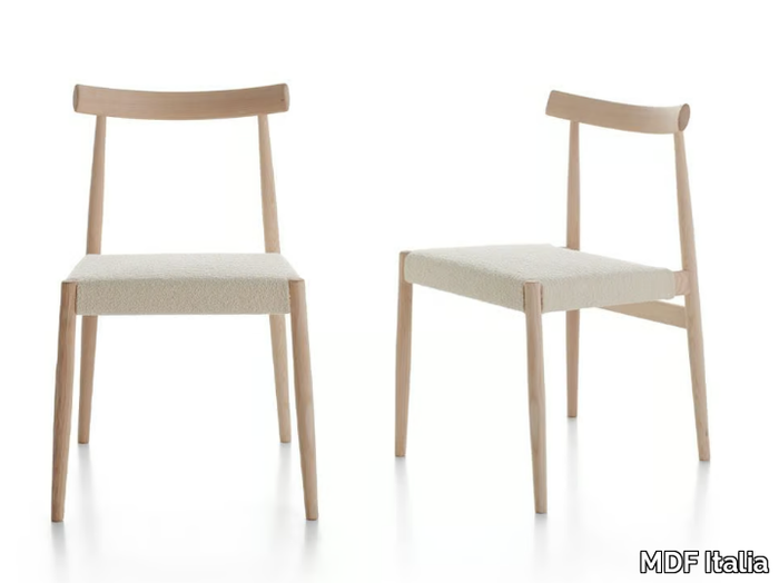 EDO - Solid wood chair _ MDF Italia