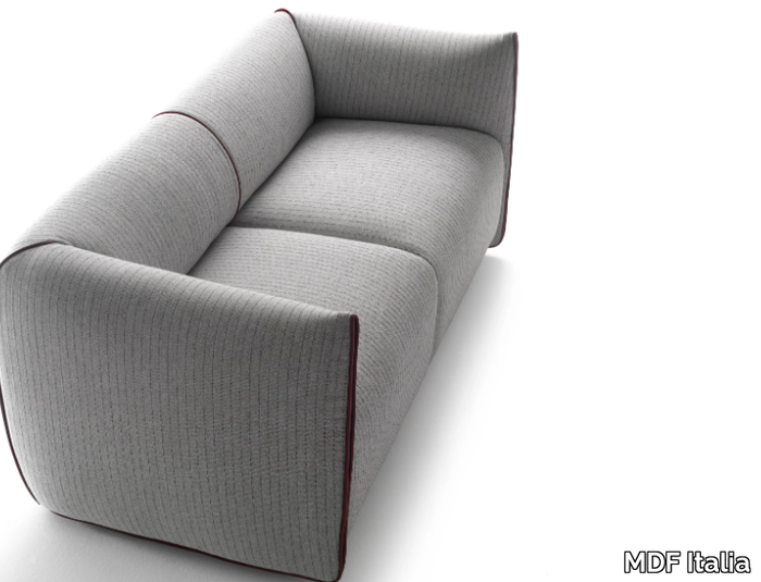 MIA - 2 seater fabric sofa with removable cover _ MDF Italia