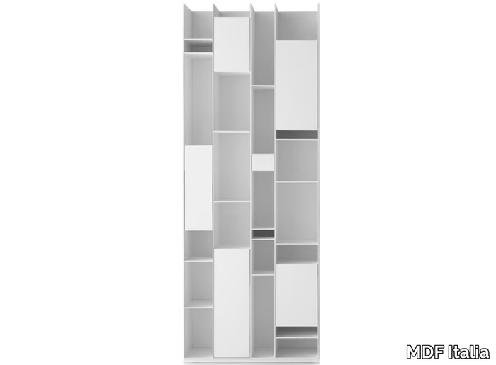 RANDOM BOX - Open sectional bookcase _ MDF Italia