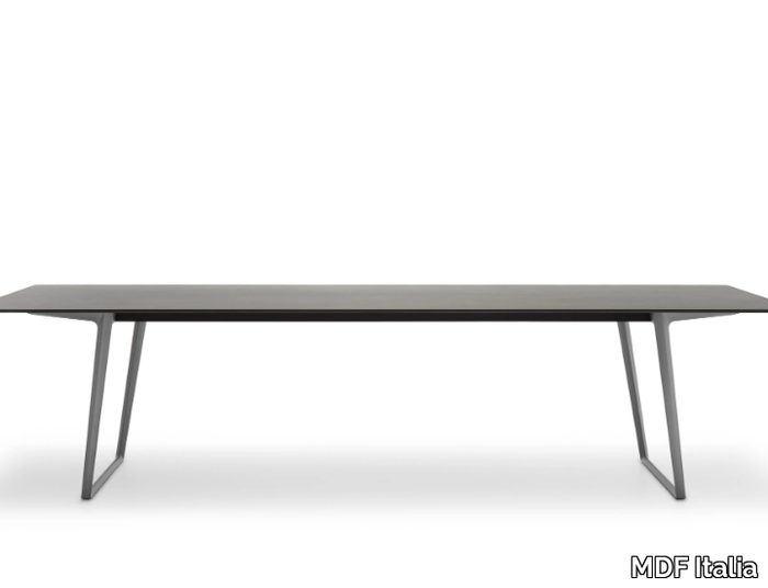 AXY COMFORT - Rectangular Fenix-NTM® table _ MDF Italia