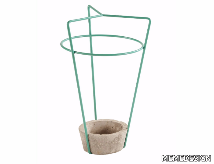 AMBROGIO - Floorstanding metal umbrella stand _ MEMEDESIGN