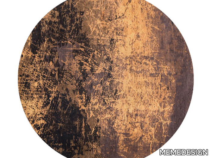 NOTTURNO NEL DESERTO - Round rug _ MEMEDESIGN