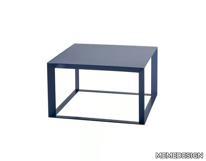 FRAME - Square steel coffee table _ MEMEDESIGN