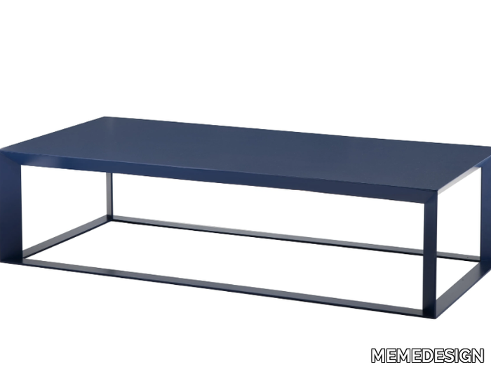 FRAME - Rectangular steel coffee table _ MEMEDESIGN