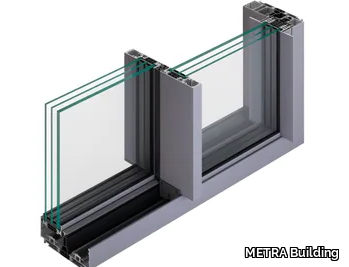 NC-S 175 HES LUX - Aluminium patio door _ METRA Building