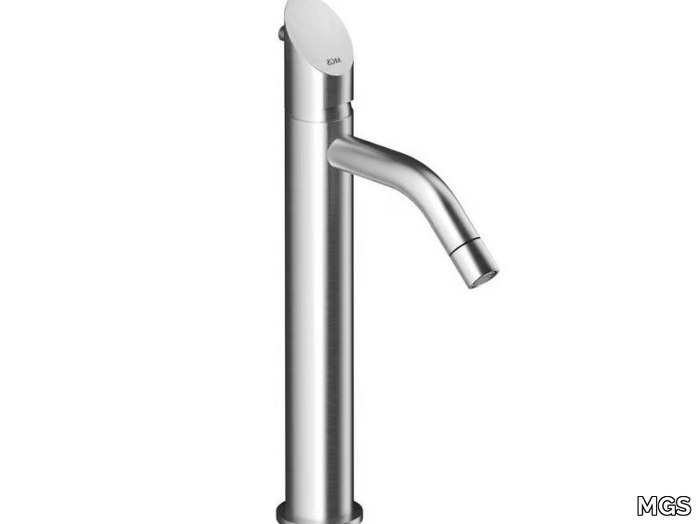 CB228 - Countertop single handle stainless steel washbasin mixer _ MGS