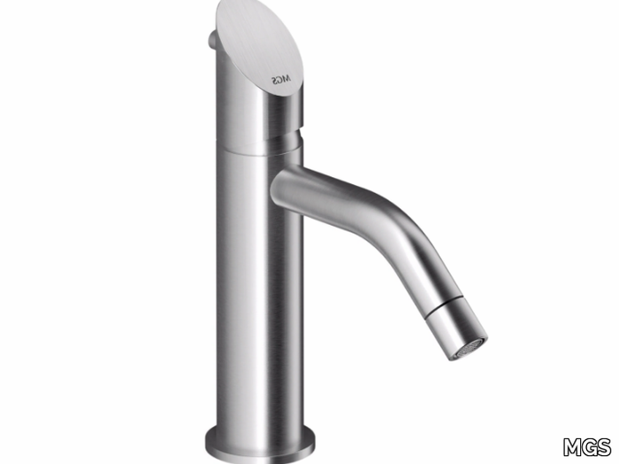 CB227 - Countertop single handle stainless steel washbasin mixer _ MGS