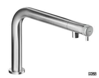 ER237 - Countertop stainless steel washbasin mixer _ MGS