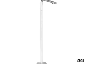 PE247 - Floor standing stainless steel washbasin mixer _ MGS