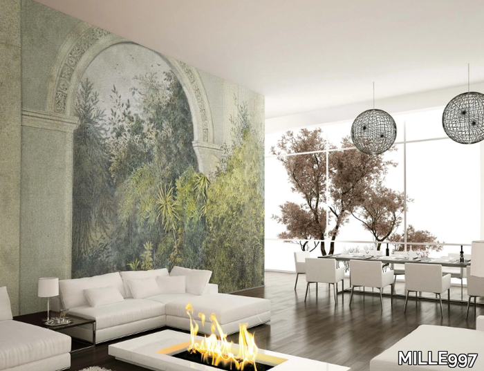 800S - Trompe l'oeil landscape wallpaper _ MILLE997