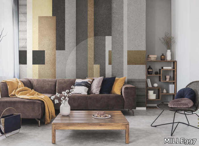 DECO - Geometric panoramic wallpaper _ MILLE997