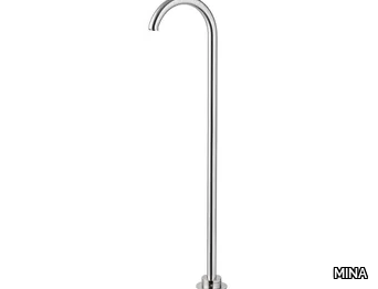 GIOTTO G29097T - Floor standing stainless steel bathtub spout _ MINA