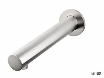 GIOTTO G2750 - Wall-mounted stainless steel sink spout _ MINA