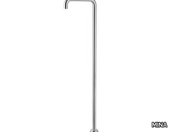 STIRIANA 6328T - Floor standing stainless steel washbasin mixer _ MINA