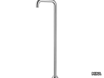 DIMENSIONE74 6334T - Floor standing stainless steel washbasin mixer _ MINA