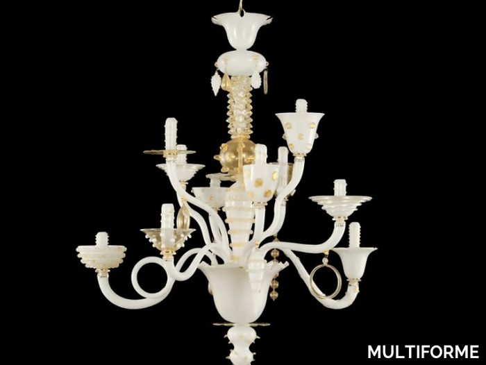 GOBLIN - Handmade blown glass chandelier _ MULTIFORME