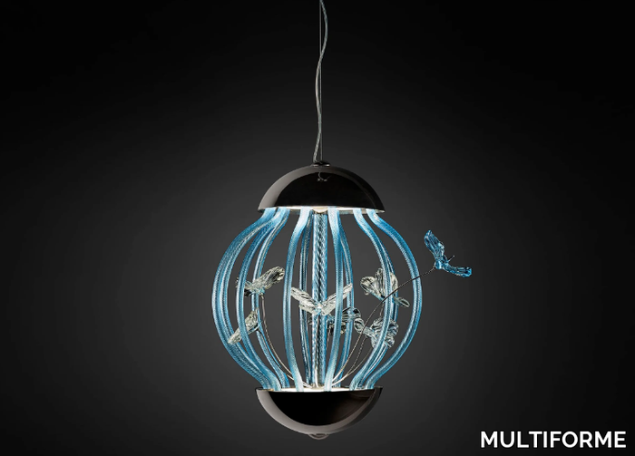 CAGE - LED glass pendant lamp _ MULTIFORME