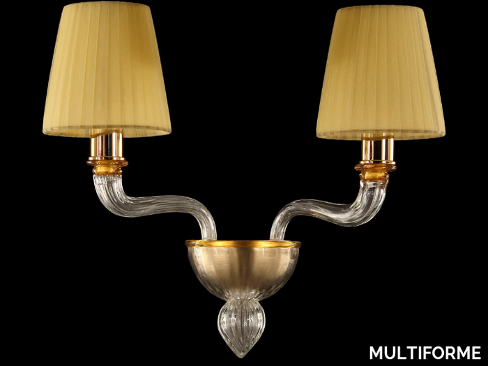 COCO - Handmade Murano glass wall light _ MULTIFORME