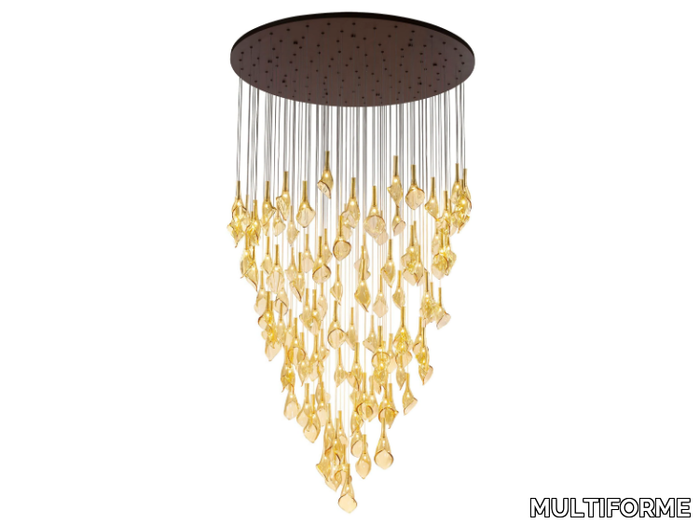 DESTIN CHARMÉ - Handmade Murano glass pendant lamp _ MULTIFORME