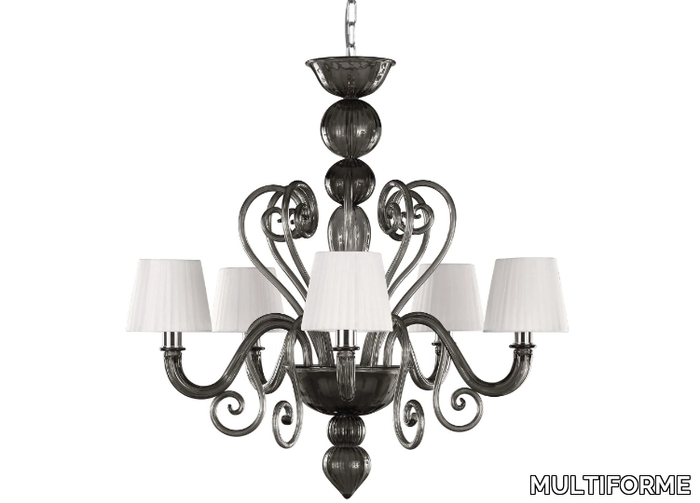 GATSBY - Handmade blown glass chandelier _ MULTIFORME