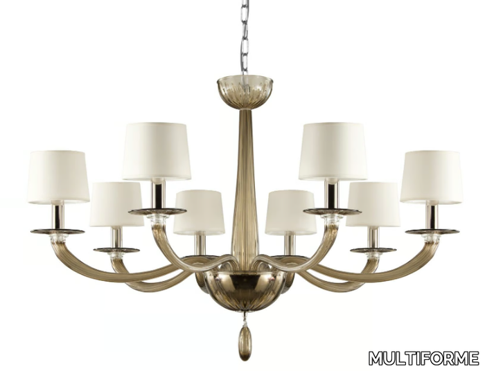 SERENADE - Murano glass chandelier _ MULTIFORME