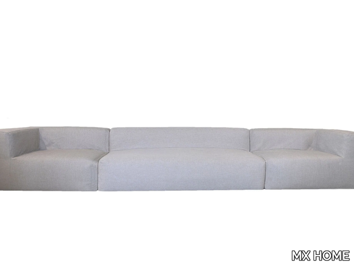 CE-B6P / CE-L6P / CE-R6P - 5/6 seater fabric garden sofa with removable cover _ MX HOME