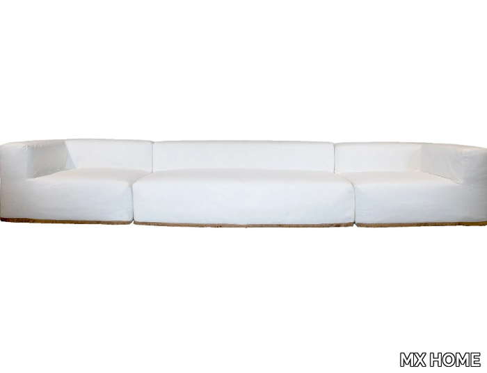 CI-J6P - 5 seater cotton sofa with removable cover _ MX HOME