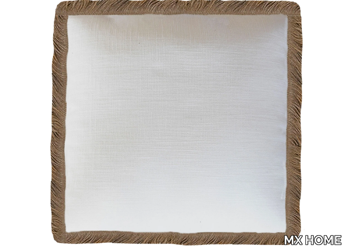 CI_J - Square solid-color cotton cushion _ MX HOME