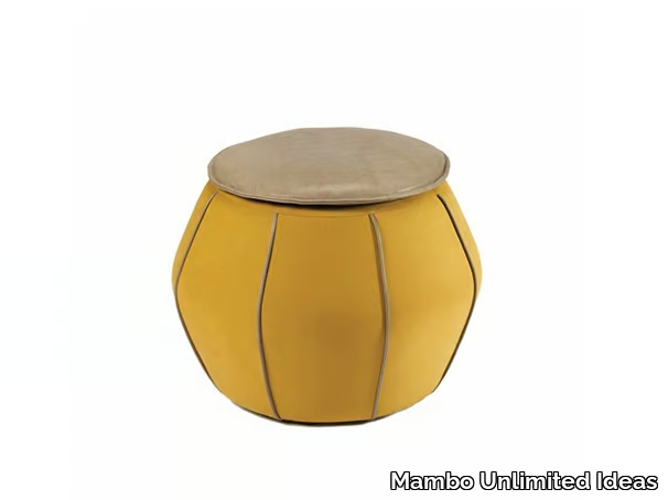 ELI - Round fabric pouf _ Mambo Unlimited Ideas