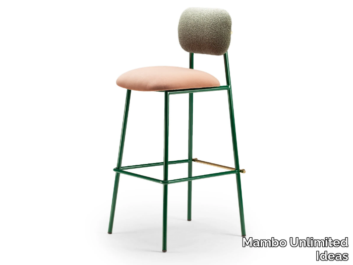 MIAMI - High barstool with footrest _ Mambo Unlimited Ideas