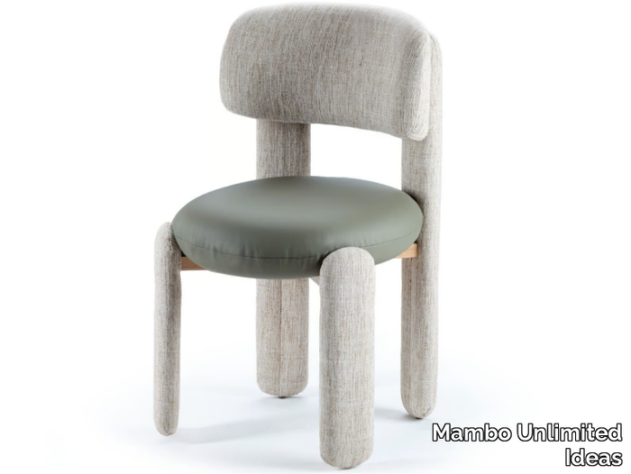 CHOUX - Upholstered fabric chair _ Mambo Unlimited Ideas