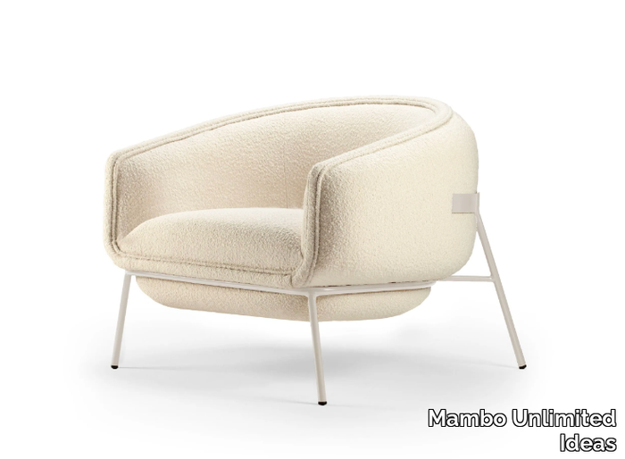 BLOP - Fabric armchair with armrests _ Mambo Unlimited Ideas