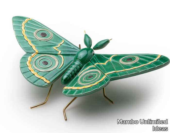 BUTTERFLIES PEACOCK - Ceramic decorative object _ Mambo Unlimited Ideas