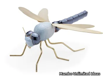 DRAGONFLY BLUE - Ceramic decorative object _ Mambo Unlimited Ideas