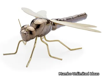 DRAGONFLY GOLD - Ceramic decorative object _ Mambo Unlimited Ideas