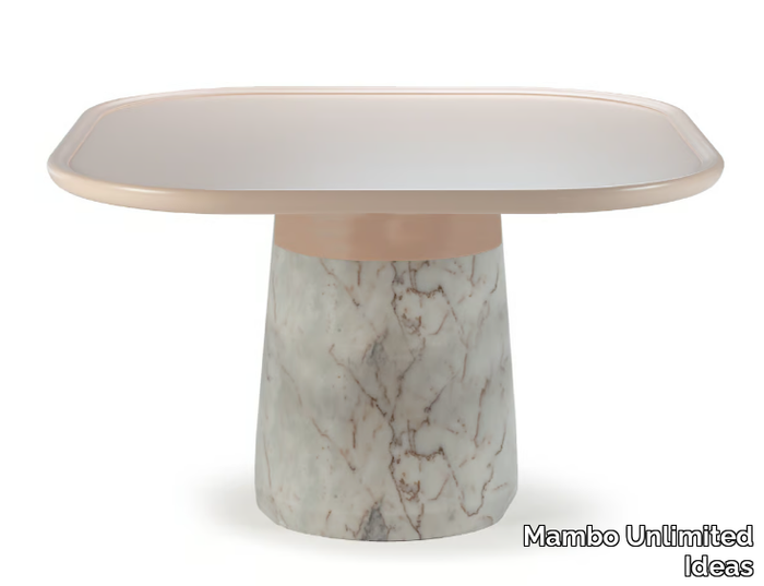 POPPY - Square Estremoz marble table _ Mambo Unlimited Ideas