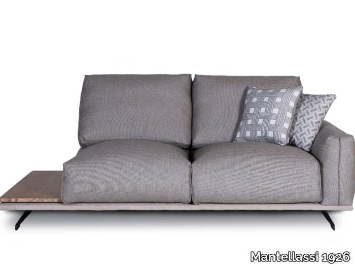 BOBOLI - Hemp sofa with side table _ Mantellassi 1926
