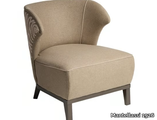 LA PARIGINA - Wool easy chair _ Mantellassi 1926