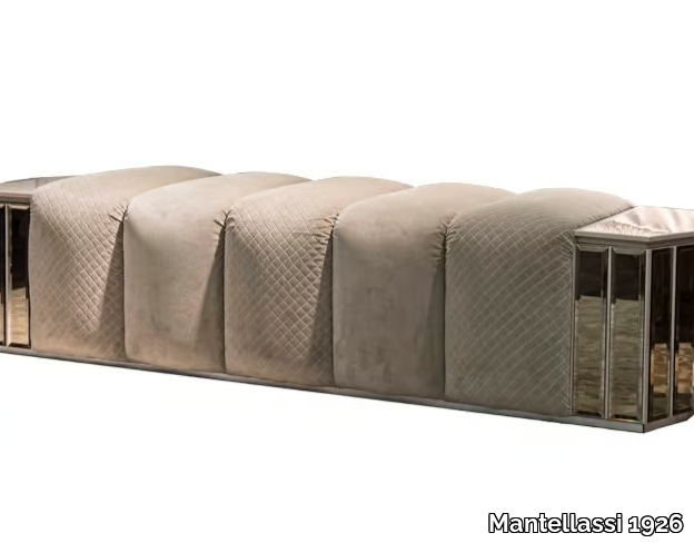 OLA - Storage velvet bench _ Mantellassi 1926