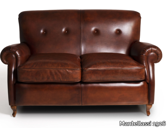ROMA - 2 seater leather sofa _ Mantellassi 1926