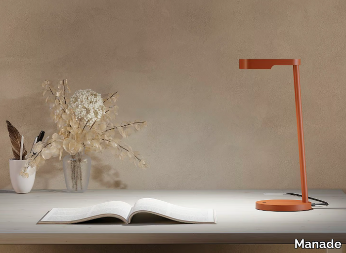 EDEN - Steel table lamp with dimmer _ Manade