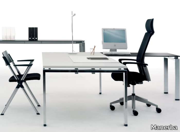 CLICK - L-shaped workstation desk _ Manerba