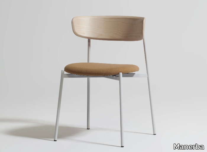 EASY CHAIR - Upholstered reception chair _ Manerba