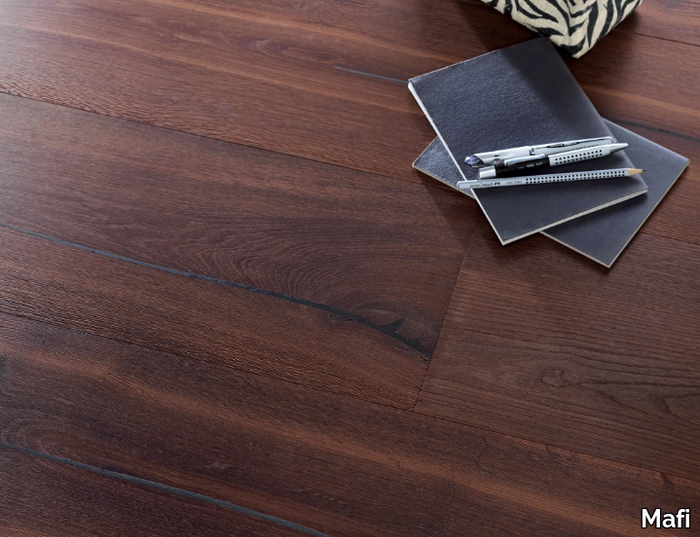 CORAL OAK VULCANO BLACK - NATURAL OIL - Oak flooring _ Mafi